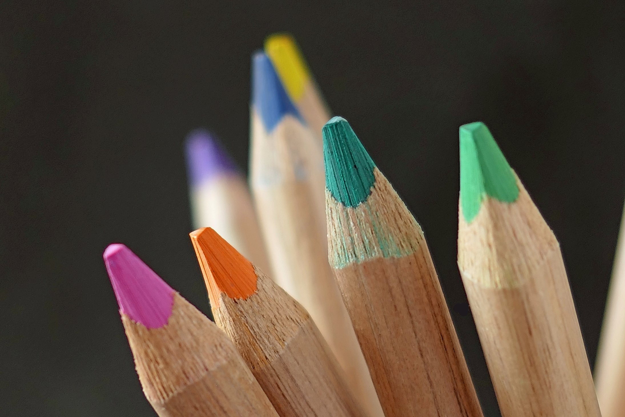 Colorful Wooden Pencils